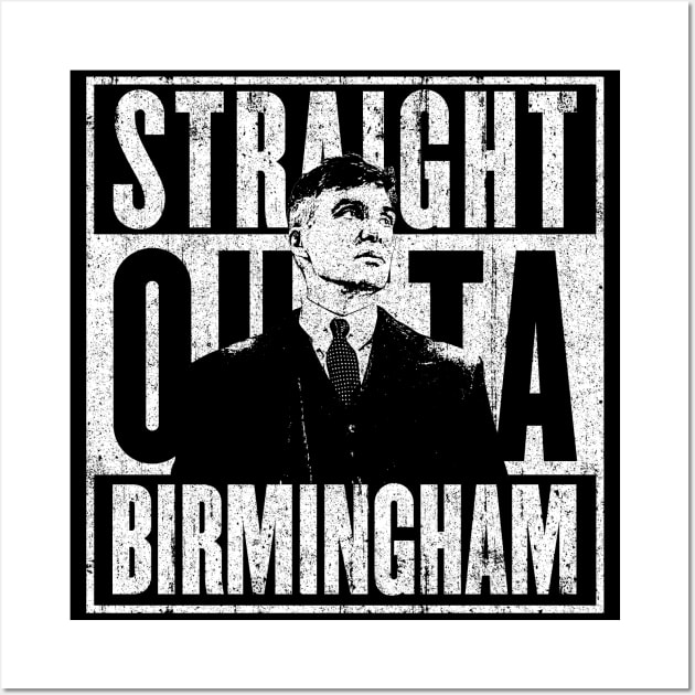 Straight Outta Birmingham (Variant) Wall Art by huckblade